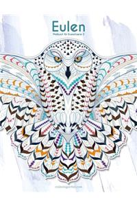 Eulenmalbuch für Erwachsene 2