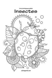 Livre de coloriage pour adultes Insectes 1