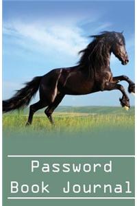 Password Book Journal: Password Book Journal / Diary / Notebook Horse