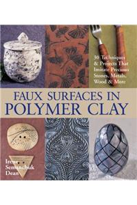Faux Surfaces in Polymer Clay