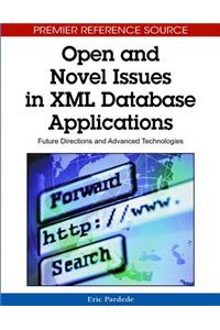 Open and Novel Issues in XML Database Applications