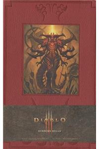 Diablo Burning Hells Hardcover Ruled Journal (Large)