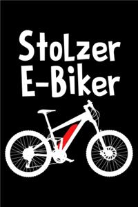 STOLZER E-BIKER Notizbuch