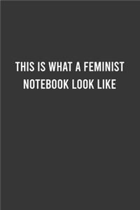 This Is What A Feminist Notebook Look Like