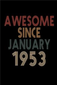 Awesome Since January 1953