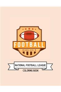 National Football League Coloring Book