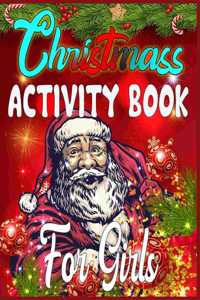 Christmass Activity Book For Girls