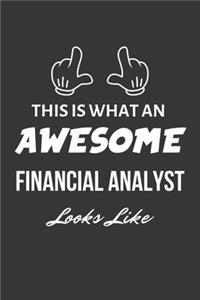 This Is What An Awesome Financial Analyst Looks Like Notebook