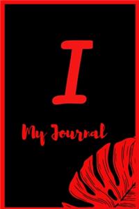 My Journal with the initial I