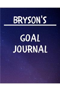 Bryson's Goal Journal