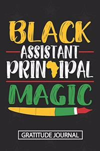 Black Assistant Principal Magic - Gratitude Journal