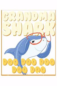 Womens Grandma Shark Doo Doo Doo