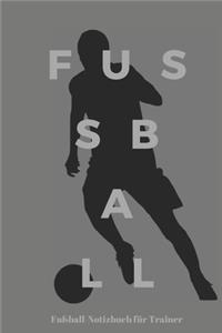 Fußball Fußball-Notizbuch für Trainer
