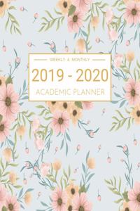 2019-2020 Academic Planner Weekly And Monthly