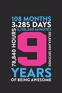 9 Years Of Being Awesome