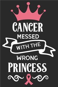 Cancer Messed With The Wrong Princess journal