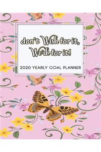 2020 Yearly Goal Planner