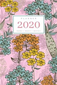 Planner 2020 Hourly Weekly Monthly