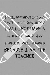 I Am The Teacher