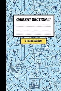 GAMSAT Section 3 Flashcards