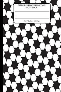 Wide Ruled Composition Notebook 6
