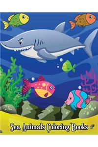 Sea Animals Coloring Books
