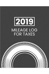 2019 Mileage Log For Taxes