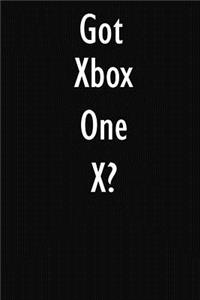 Got Xbox One X?