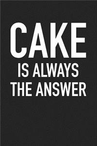 Cake Is Always the Answer