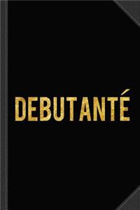 Debutante Journal Notebook
