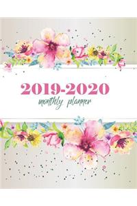 Monthly Planner 2019-2020