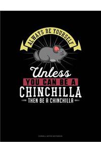 Always Be Yourself Unless You Can Be a Chinchilla Then Be a Chinchilla