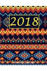 2018 Monthly Planner: Volume 1