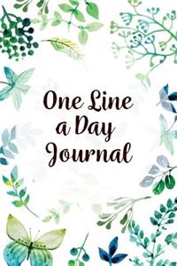 One Line a Day Journal