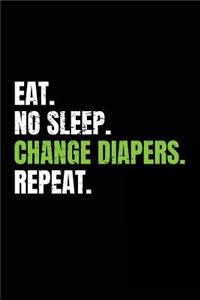 Eat. No Sleep. Change Diapers. Repeat.