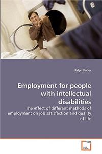 Employment for people with intellectual disabilities