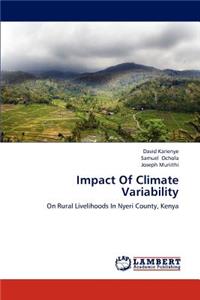 Impact of Climate Variability