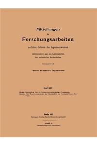 Untersuchung Über Die Verbrennung Methanhaltiger Gasgemische