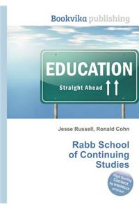 Rabb School of Continuing Studies