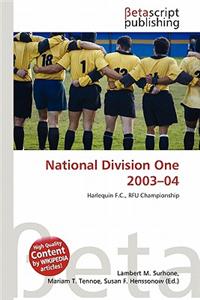 National Division One 2003-04