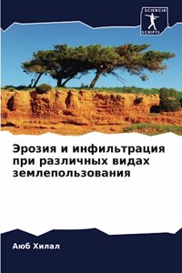 Эрозия и инфильтрация при различных видk