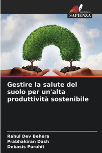 Gestire la salute del suolo per un'alta produttività sostenibile