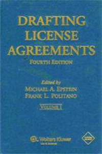 Drafting License Agreements: 4th Edition: 2 Vol Set