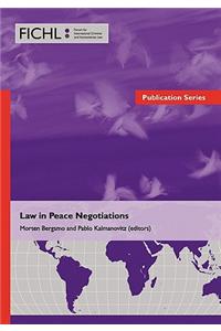 Law in Peace Negotiations