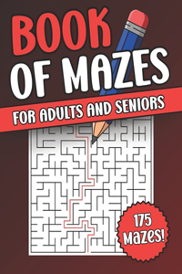 Book Of Mazes For Adults and Seniors