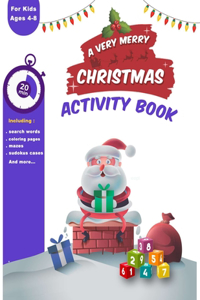 A Very Merry Christmas Activity Book