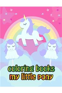 Coloring Books My Little Pony