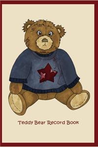 Teddy Bear Record Book
