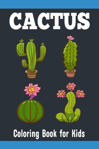 Cactus Coloring Book for Kids