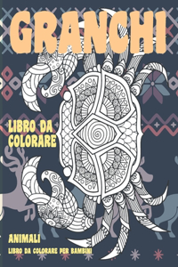 Libro da colorare - Libro da colorare per bambini - Animali - Granchi